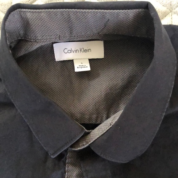 Calvin Klein Button Down Dress Shirt - Picture 3 of 5